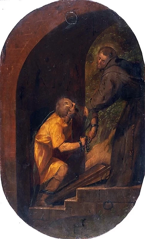 Giovan Battista Crespi, detto Cerano - San Francesco libera il prigioniero, Pinacoteca Brera, Milano